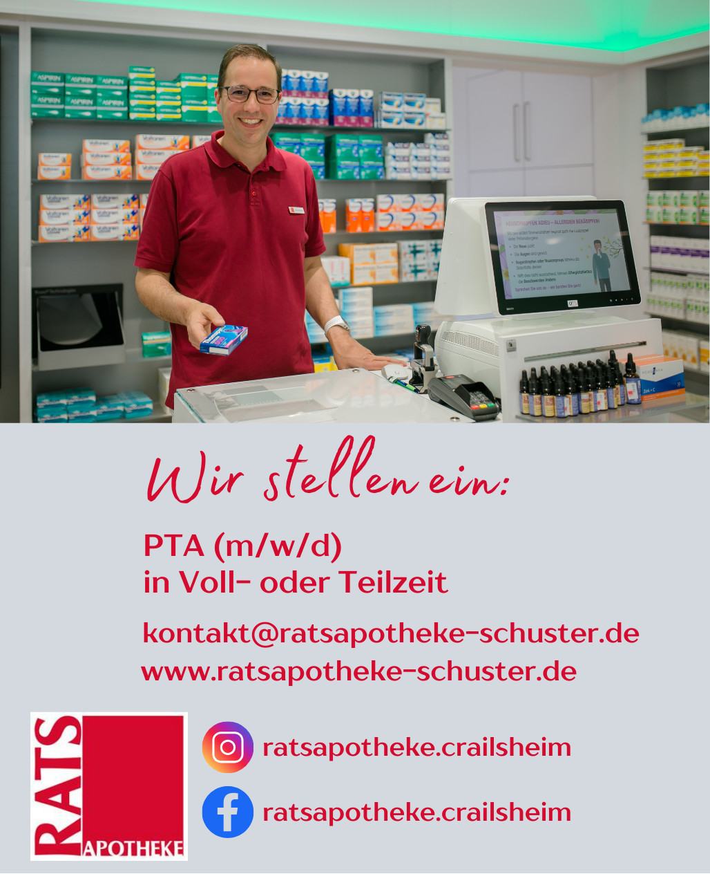 PTA gesucht PTA gesucht